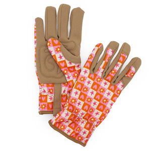 Gants de jardinage légers à imprimé floral, résistants à la chaleur, anti-vibrations, pour travaux extérieurs, fabriqués au Pakistan - Product Image 2