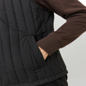 Gilet matelassé personnalisé pour homme avec logo, veste sans manches chaude et chauffante, grande taille, pour l'hiver, streetwear d'extérieur - Product Image 5