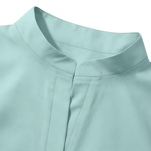 Conjunto de Uniforme Médico para Mujer, Blusa de Manga Corta y Pantalones Rectos, Poliéster/Algodón, Ropa de Trabajo para Hospitales, Clínicas y Enfermería - Product Image 3