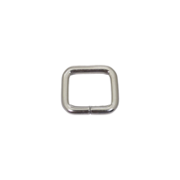 MING KEE METAL 22mm sac à main sac accessoires en métal sangle tissu sangle utiliser rectangulaire carré métal fil fer boucle anneau