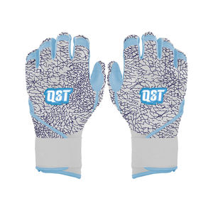 Guantes de Bateo de Béisbol QST, Sublimación, Cuero, Puño Largo, Agarre Antideslizante, Ligeros, Transpirables, para Entrenamiento de Adultos - Product Image 2