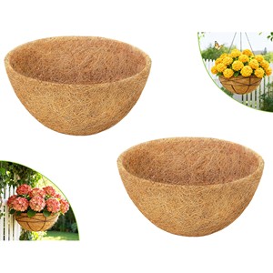 Handcrafted Bamboo Circular Hanging Planter - Wholesale Garden <b>Decor</b> - Product Image 6