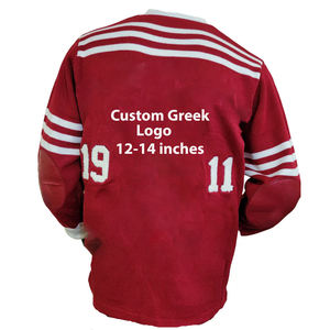 Custom Embroidery Logo High Quality Low Price Knitted <b>Cardigan</b> <b>Sweater</b> Sorority Fraternity Cashmere <b>Cardigan</b> <b>Sweater</b> - Product Image 6