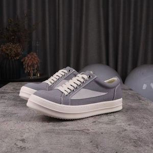 Chaussures de sport basses en daim à lacets pour hommes, plateforme, semelle épaisse, design plat décontracté, chaussures de marche - Product Image 3