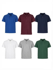 Custom Men for <b>Orange</b> 100% Cotton Shirt Short Sleeve Casual Slim Fit Turn Collar Button Placket Solid Embroidered 240g - Product Image 6