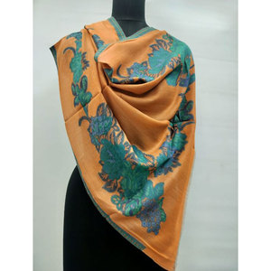 Nueva Colección de Chales Kani Gulab Dour de Lana Fina, 70x200 cm, Elegantes y Tradicionales, Hechos a Mano, para Invierno, Disponibles en Stock - Product Image 6