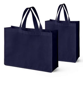 Custom Non Woven Fabric Shopping Tote Bag with Logo Print Reusable Eco Grocery Bag for Promotion Use - Product Image 4