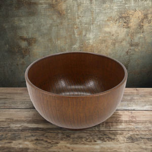 Accesorios para el Hogar, Hoteles y Restaurantes, Tazón de Madera de Acacia, Tazón de Madera Personalizado, Utensilios para Servir Alimentos, Catering para Hoteles - Product Image 1