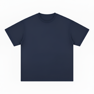 T-shirts en molleton pour hommes, col montant, coupe classique, en coton/fibre de bambou, teints en fil, écologiques, épais, broderie personnalisée, séchage rapide - Product Image 2