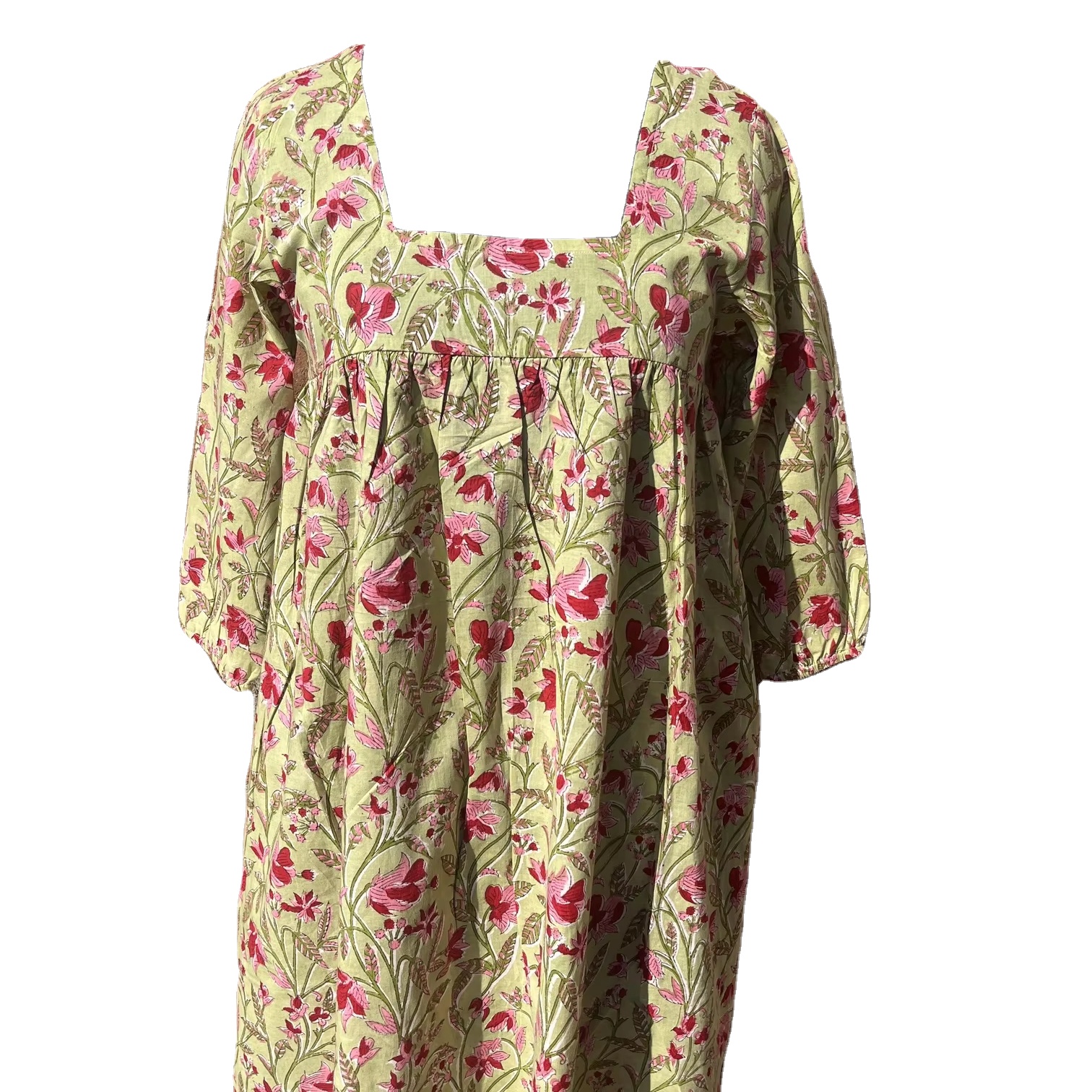 open lace back dress Vintage 1970s Indian Cotton Dress with Lurex Stripes