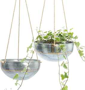 Support mural en métal durable pour plantes, support de pot de fleurs pour intérieur et extérieur, décoration moderne pour jardin et balcon - Product Image 1