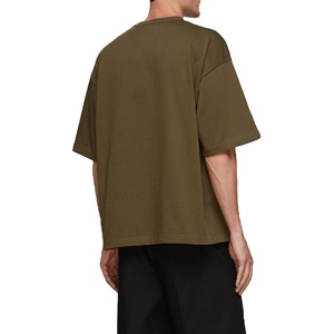 Nouveau T-shirt Homme Oversize Col Rond Épaules Tombantes Style Dernier Cri Ample 300 GSM Grammage Lourd - Product Image 5