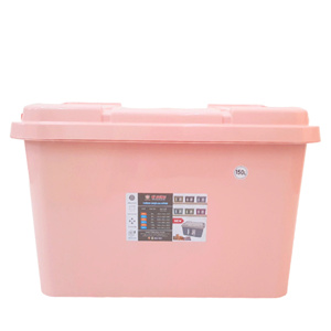 Best-Selling 150L Food Grade Durable <b>Rolling</b> Storage Container PP Plastic <b>Box</b> for Home Office or Warehouse Organization - Product Image 4