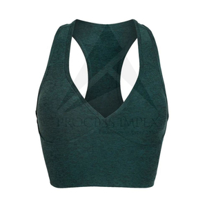 Soutien-gorge de sport OEM pour femme, conception personnalisée, haut d'entraînement, tissu performant et flexible, Process Impex - Product Image 6