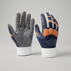 Gants de frappe de baseball personnalisés avec logos, confortables, légers, respirants, taille adulte unisexe, fermeture auto-agrippante, durables pour l'entraînement - Product Image 2