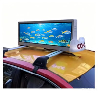 Affichage LED sur toit de taxi P2.5 P3 4G / Écran LED publicitaire pour voiture / Panneau LED pour toit de taxi