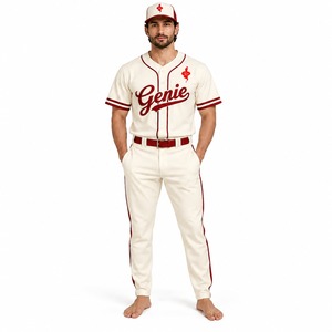 Technologie d'évacuation de l'humidité, tissu doux et confortable, uniforme de baseball performant, kit sportif léger de qualité supérieure - Product Image 1