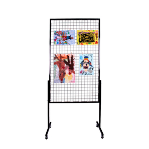 Estantes de rejilla de exhibición de arte elegantes y únicos para productos para estantes de exhibición de categoría de escaparate - Product Image 1
