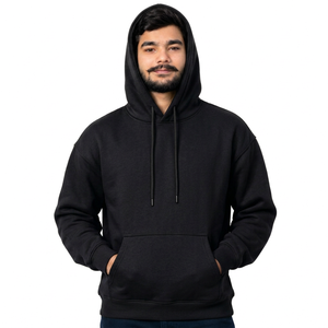 Sudaderas personalizadas de marca privada para hombre, sudaderas con hombros caídos, sudaderas con estampado en relieve, sudaderas de marca streetwear para hombres, para marcas estadounidenses. - Product Image 1