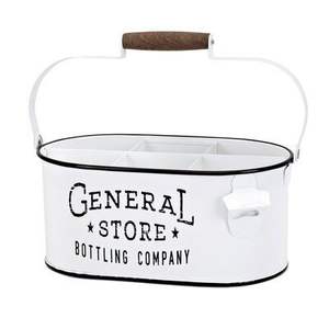 Strong Metal Galvanized <b>Cutlery</b> Holder For Long Lasting Kitchen Organization Offering Reliable Utensil <b>Storage</b> - Product Image 1