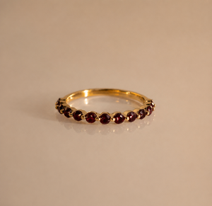 Dainty Birthstone <b>Stack</b> <b>Ring</b> Luxury Everyday Jewelry Gold Plated Gift For Women Promise <b>Ring</b> - Product Image 4