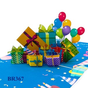 Tarjeta de Felicitación de Papel con Flores 3D, Diseño Personalizado, Hecha a Mano en Vietnam, Regalo de Cumpleaños, Decoración para el Hogar, Superventas - Product Image 4