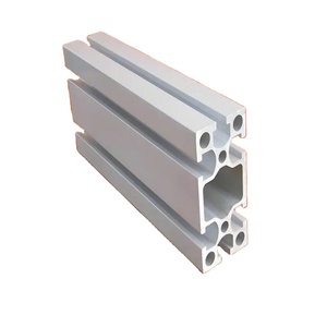 โปรไฟล์อะลูมิเนียมอัลลอยด์แบบโมดูลาร์ DIY ชนิด T-Slot และ V-Slot สีดำอะโนไดซ์ ซีรีส์ 6000 สำหรับโต๊ะทำงาน หุ่นยนต์ เชื่อมโลหะ ระดับความแข็ง T3-T8 - Product Image 1