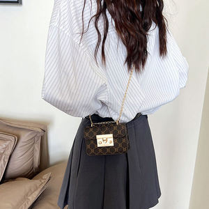 New 2025 Retro Printed Purses and <b>Handbags</b> Female 2025 Luxury <b>Chain</b> Mini Crossbody Bags for Women - Product Image 5