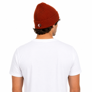 Gorro de punto para hombre con tejido cálido y cómodo, ajuste flexible, cobertura cálida y textura suave acanalada para viajes y uso al aire libre. - Product Image 3