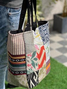 Nuevo bolso de mano de cáñamo tejido bohemio, bolso de algodón Natural para mujer, bolso de compras y vacaciones vegano ecológico a la moda - Product Image 3
