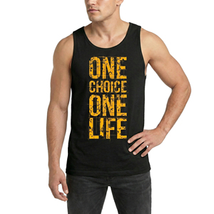 Customizable Printing Men's Tank Top Sleeveless Muscle Fit Fitness Shirt Wholesale Price High Quality Sportswear Bulk Tank Tops - Product Image 4
