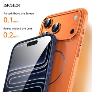 Étui de téléphone ultra-fin à dissipation thermique, à aspiration magnétique, avec coussin d'air, protection anti-chute pour <span class=keywords><strong>Iphine</strong></span> 17 - Product Image 3