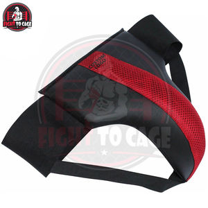 Premium Durable Boxing <b>Groin</b> <b>Guard</b> PU Leather Adjustable Waist Strap for MMA Martial Arts Training Men Youth Customizable - Product Image 4