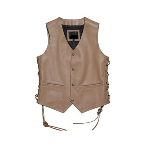 Dernier design, services OEM, gilet décontracté en toile de polyester pour homme, utilisation hivernale, haute qualité, imperméable, respirant, vêtement d'extérieur, corset - Product Image 1