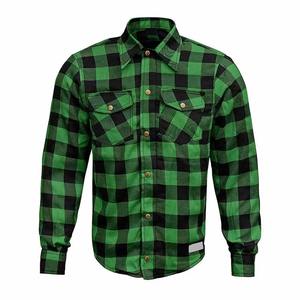 Camisa de Motociclismo Unisex Transpirable y Resistente al Desgarro, 100% Algodón, para Todas las Estaciones, Chaqueta de Franela con Protección CE Extraíble 2026 - Product Image 1
