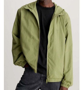 Chaqueta Cortavientos Impermeable con Cremallera y Logotipo Personalizado, Talla Grande, para Verano, Unisex, Ropa de Trabajo para Uso Diario - Product Image 4