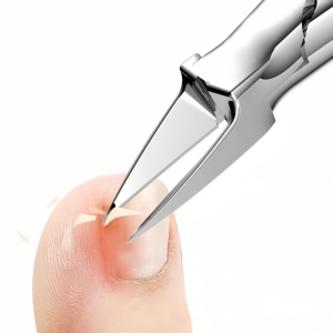 Coupe-ongles ergonomique de précision pour manucure et pédicure, outil de beauté pour l'élimination des peaux mortes, lame tranchante durable pour salon - Product Image 6