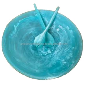 Juego de Tazones de Resina Multicolor ColorSplash con Cucharas a Juego, Desechables, Vibrantes, para Servir, Regalos, Colores Surtidos - Product Image 3