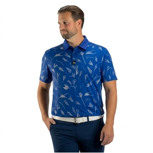 Nueva Llegada, Camisetas de Polo de Golf Personalizadas de Alta Calidad, Sublimación Completa, Camisetas para Hombre, Tela 100% Poliéster para Entrenamiento de Golf - Product Image 5