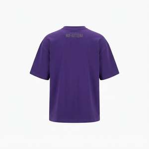Men's T Shirt <b>Purple</b> Graphic Print Crew Neck Short Sleeve Oversized Fit Casual Streetwear <b>Tshirt</b> Clothes T Shirt - Product Image 4