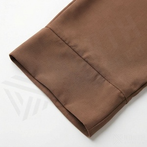 อาบายะผ้าโพลีเอสเตอร์เนื้อนิ่มแบบเปิดด้านหน้า สีพื้น ผ้าไนดา น้ำหนักเบา ประดับลูกปัด เรียบง่าย สุภาพ สไตล์อิสลาม มุสลิม แบบสั่งตัดได้ ลายผีเสื้อ - Product Image 5