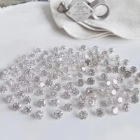 IGI Sertifikalı Laboratuvarda Yetiştirilmiş Elmaslar D Renk VVS VS Berraklık 3EX Yuvarlak Brilyant Kesim Kalp ve Oklar Gevşek Elmaslar 1.5ct - 3ct