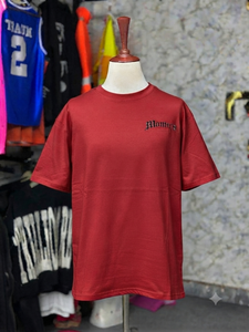 เสื้อยืดคอตตอนสีชมพูขนาดใหญ่พิเศษสำหรับผู้ชายและผู้หญิง พรีเมียม เนื้อผ้าหนา สตรีทแวร์  ไม่มีโลโก้  รับผลิตแบบ OEM - Product Image 6