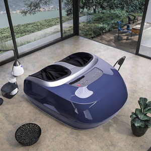 Masseur de pieds électrique sans fil avec télécommande, pression d'air, vibration, chaleur, pour la circulation sanguine - Product Image 2