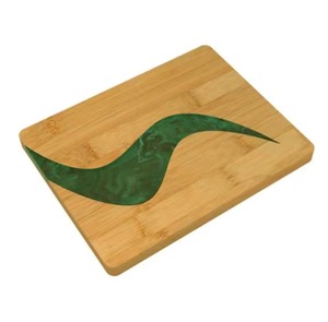 Wholesale Customizable Wooden Chopping <b>Block</b> Rectangle <b>Shape</b> With Bottle Cutout Anti Slip Surface - Product Image 4