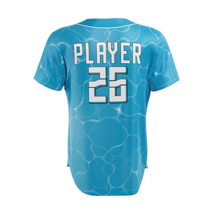 Camiseta de Béisbol Personalizada para Mujer, Cierre Completo con Botones, Tela Premium, Protección UV, Uniforme de Equipo, Venta al Por Mayor de Fábrica - Product Image 2