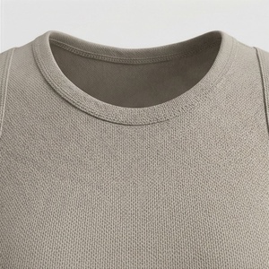 Ensemble de yoga pour femmes à faible MOQ, couleur personnalisée, Spandex Polyester, dernier design, vêtements de sport et de fitness, haut d'entraînement en gros - Product Image 4