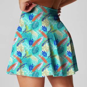 2026 Luxury Breathable Active Wear for Women Custom Logo Tennis Dress Short <b>Skirt</b> Strapless Spandex/Cotton OEM - Product Image 1