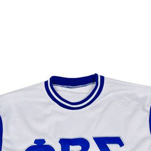 Maillot de baseball blanc Phi Beta Sigma pour hommes – Coupe confortable, qualité supérieure, vêtements de fraternité grecque, tenue athlétique décontractée - Product Image 3