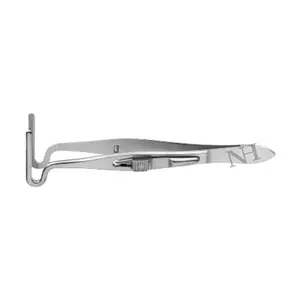 Premium Quality Berke Ptosis Clamps With Side Look Longitudin Ally Grooved Jaws Eyelid Forceps Curved Tip Surgical Suppliers